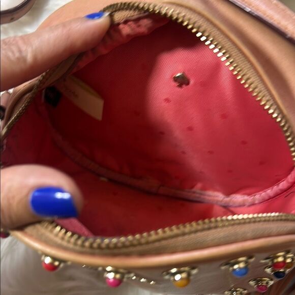 Kate Soade Crossbody Bag Leather Devoe Street Tinley - Picture 10 of 11